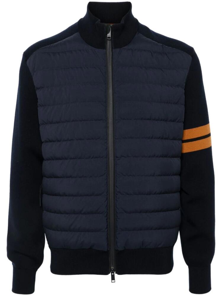 Zegna quilted jacket - Blue Cover