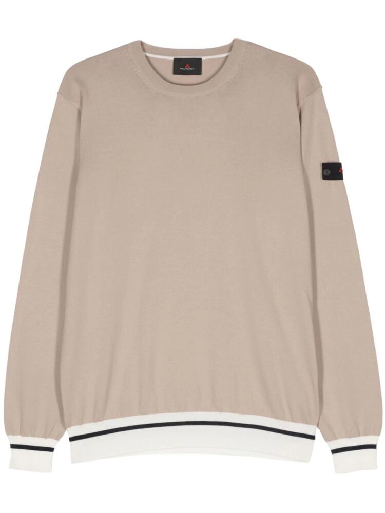 Peuterey Ghisallo detachable-logo jumper - Neutrals Cover