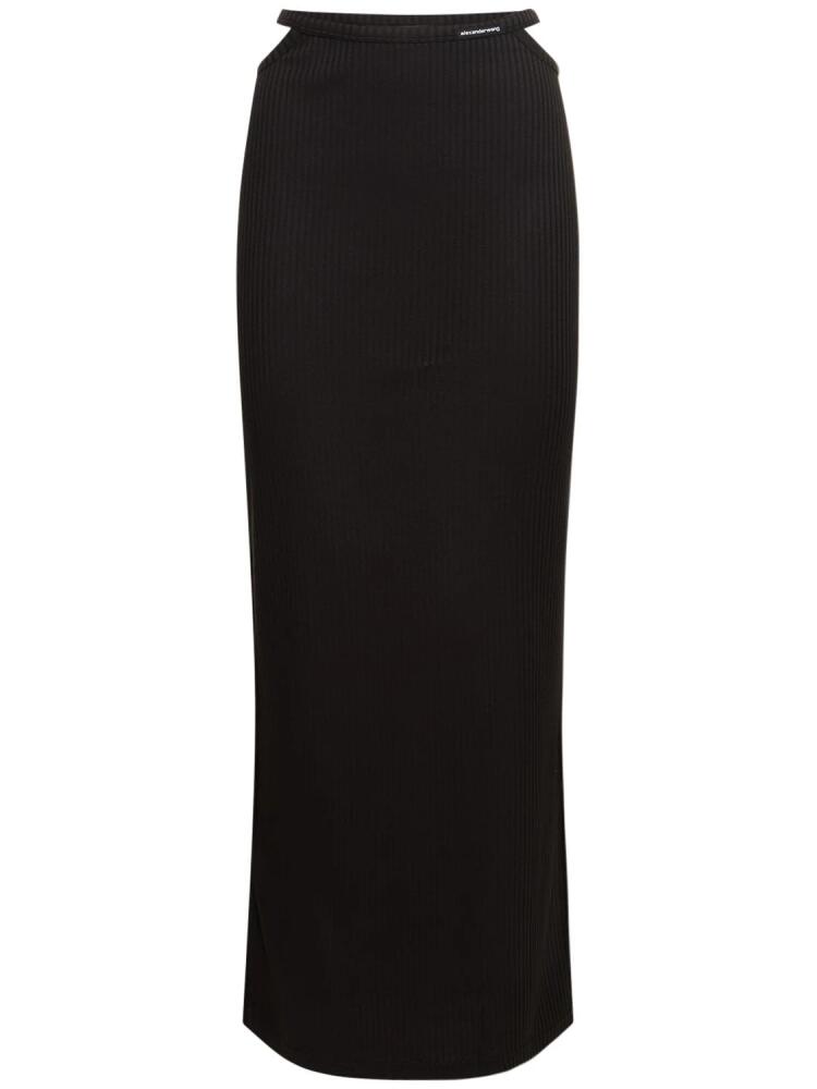 ALEXANDER WANG Cotton Maxi Skirt Cover