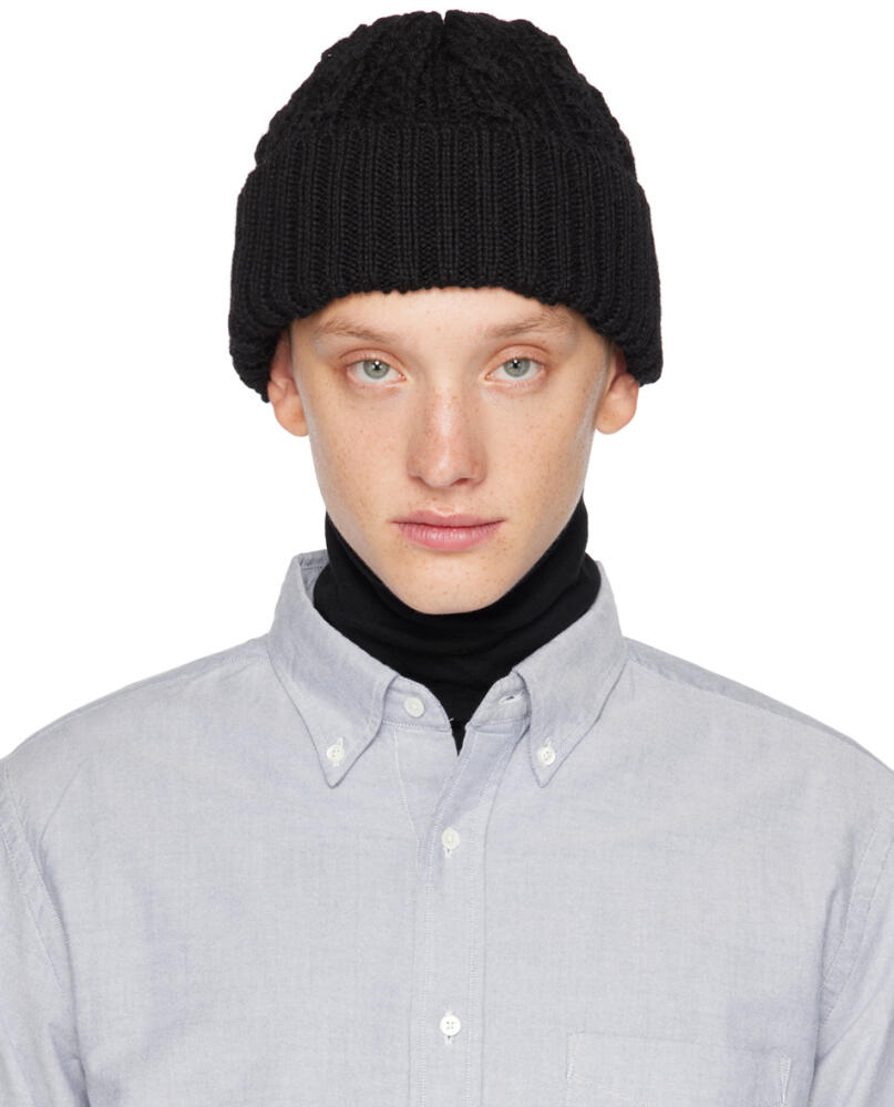 BEAMS PLUS Black Watch Beanie Cover