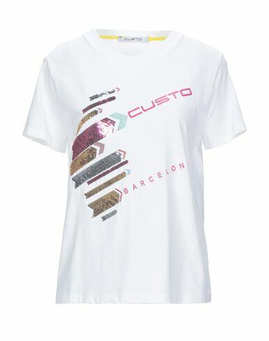 Custo Barcelona Woman T-shirt White Cotton Cover