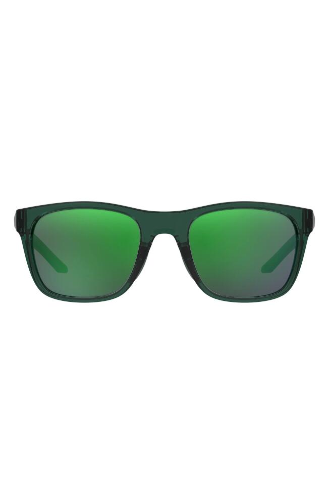 Under Armour 55mm Square Sunglasses in Green Cover