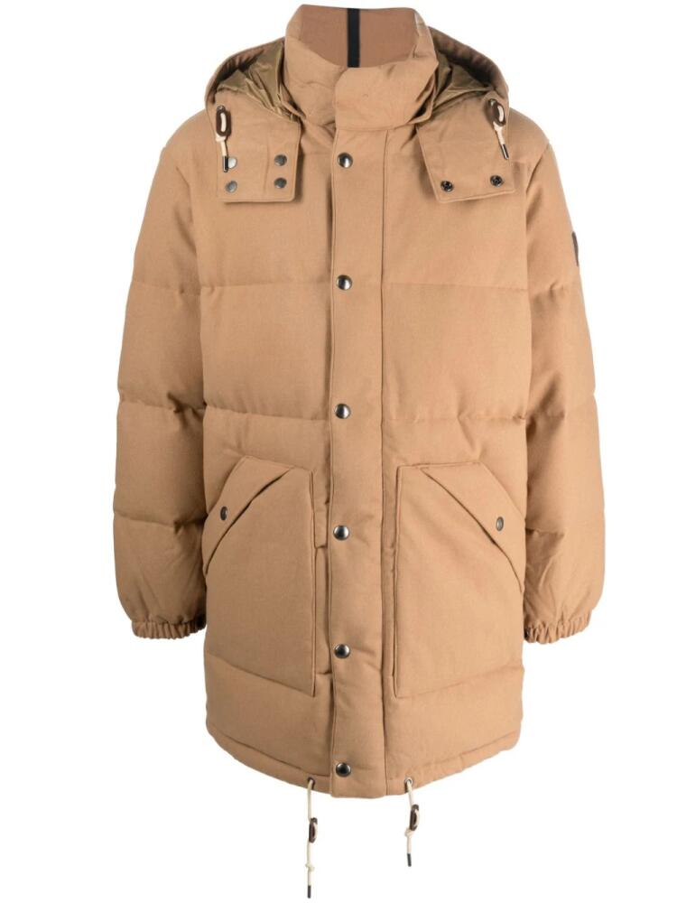 Polo Ralph Lauren Boulder padded hooded coat - Brown Cover