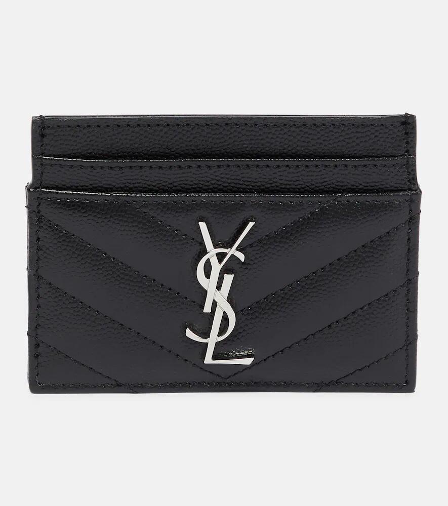 Saint Laurent Cassandre leather card holder Cover