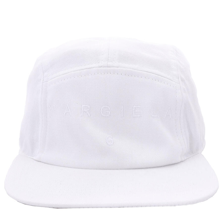 MM6 White Logo Baseball Cap Cover