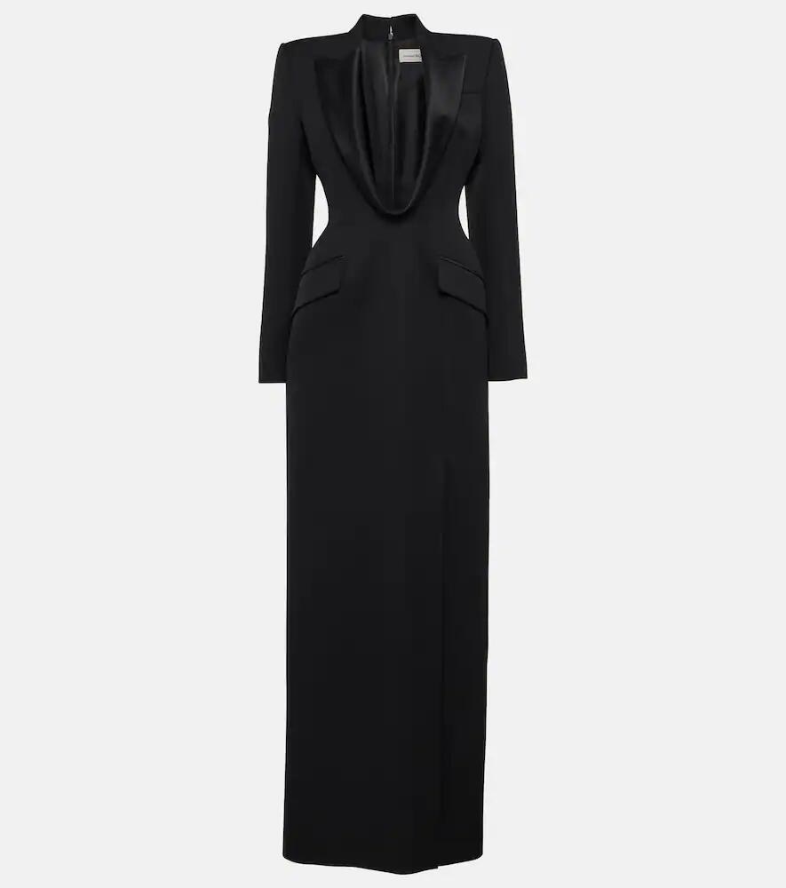 Alexander McQueen Wool tuxedo gown Cover