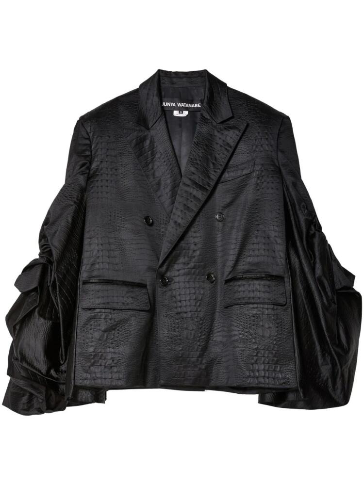 Junya Watanabe sleeveless oversized jacket - Black Cover