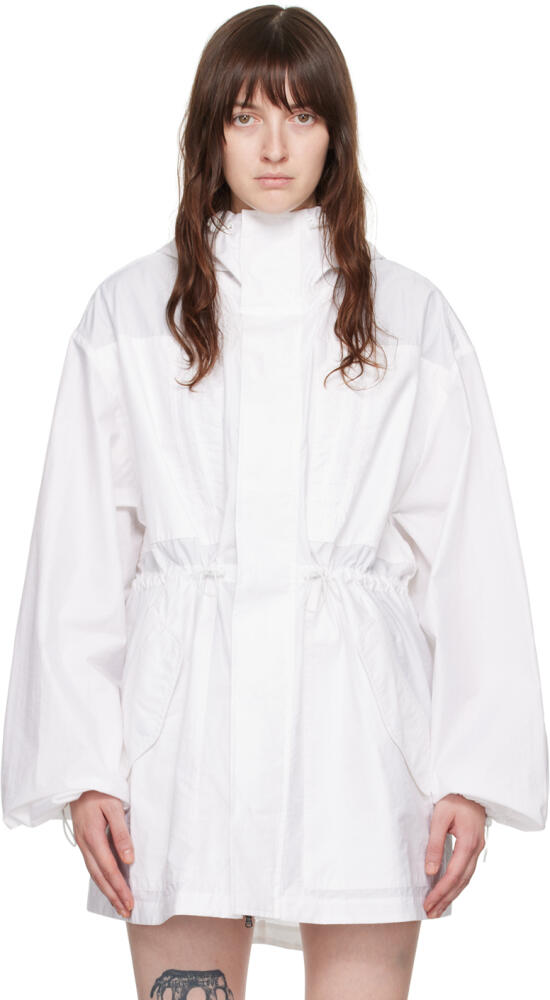 WARDROBE.NYC White Resort Parka Jacket Cover