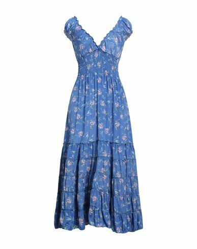 Iconique Woman Midi dress Light blue Polysilk Cover