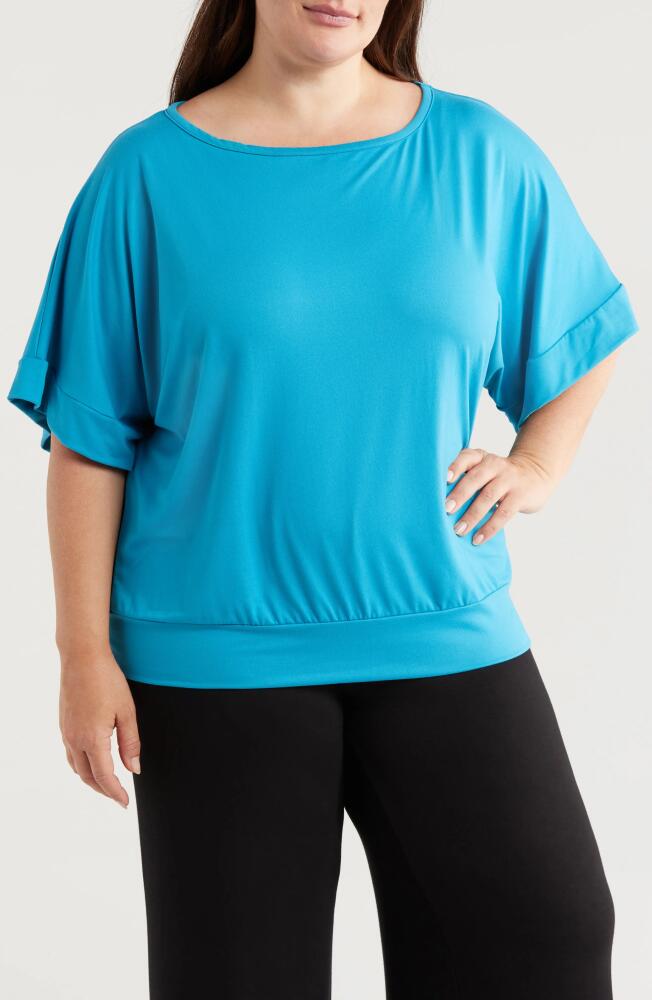 24seven Comfort Apparel Loose Fit T-Shirt in Turquoise Cover