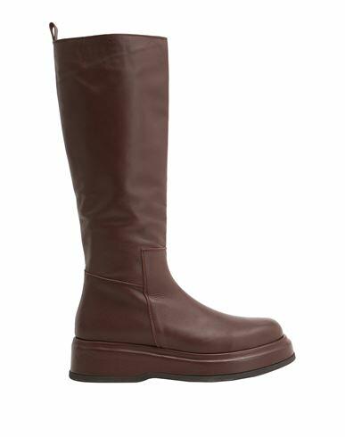 Leonardo Principi Woman Boot Burgundy Ovine leather Cover