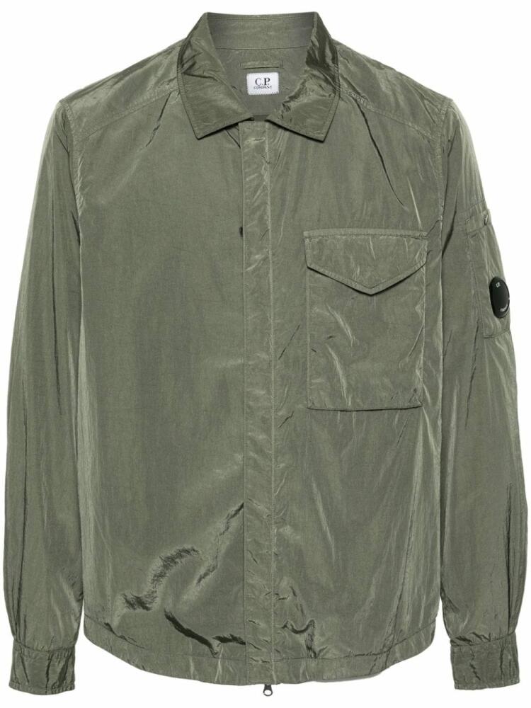 C.P. Company Chrome-R Lens overshirt - Green Cover