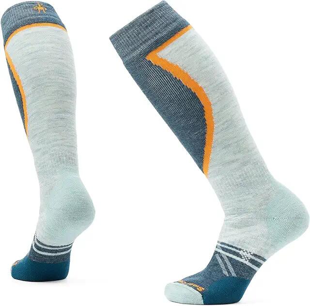 Smartwool Ski Full Cushion Over The Calf Socks (Frosty Green) Women's Crew Cut Socks Shoes Cover