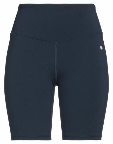 Anine Bing Woman Shorts & Bermuda Shorts Midnight blue Polyamide, Elastane Cover