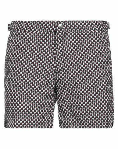 Alexander Mcqueen Man Shorts & Bermuda Shorts Black Polyamide, Polyester Cover