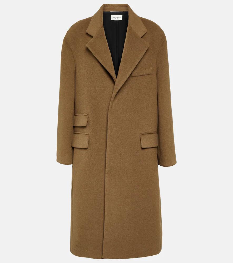 Saint Laurent Oversized wool coat Cover