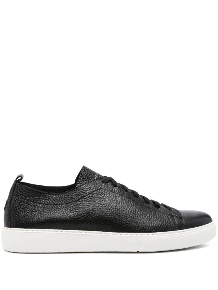 Henderson Baracco Byron leather sneakers - Black Cover