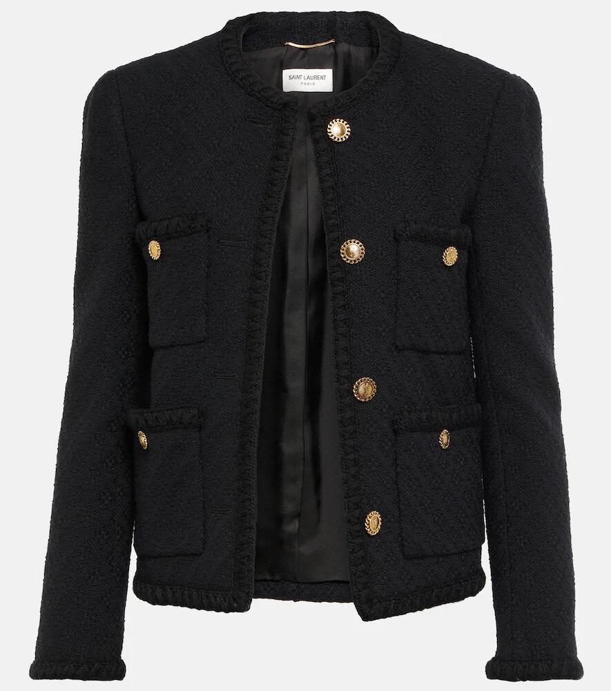 Saint Laurent Tweed jacket Cover