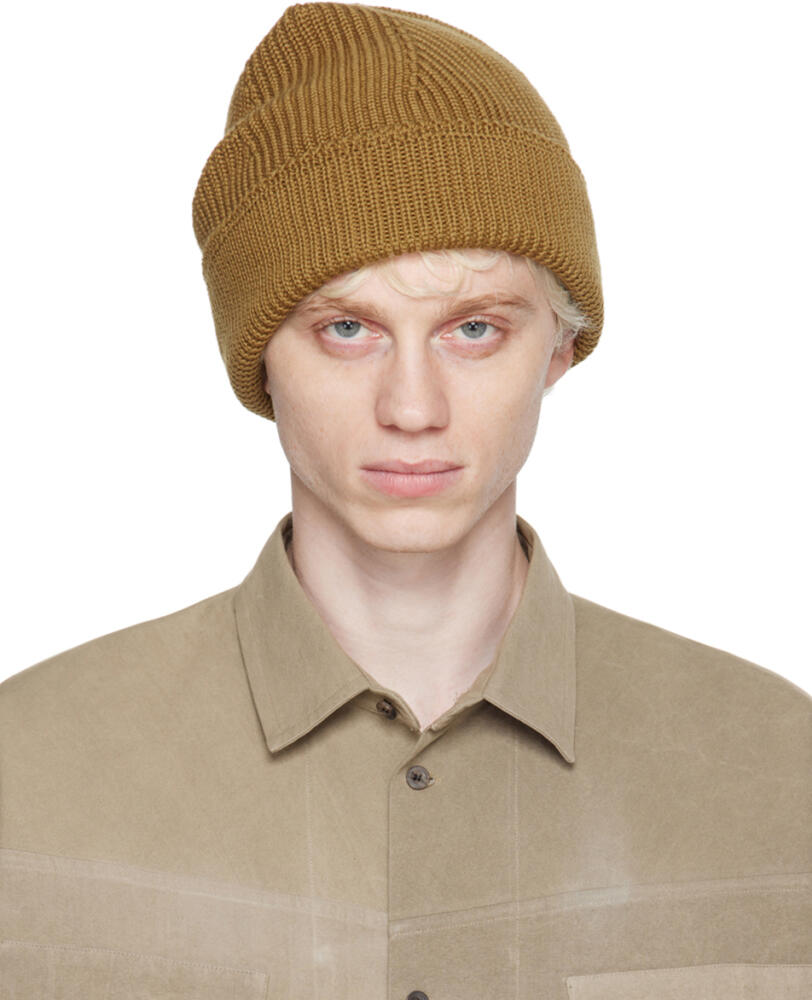 Jan-Jan Van Essche Khaki O-Project Beanie Cover