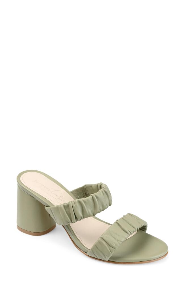 Journee Signature Vidda Sandal in Sage Cover