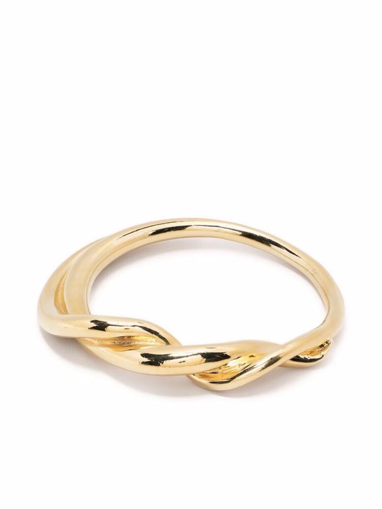 Annelise Michelson Unity twisted bangle - Gold Cover