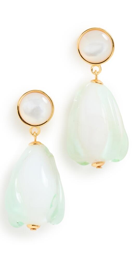 Lizzie Fortunato Sea Bean Earrings Mint Cover