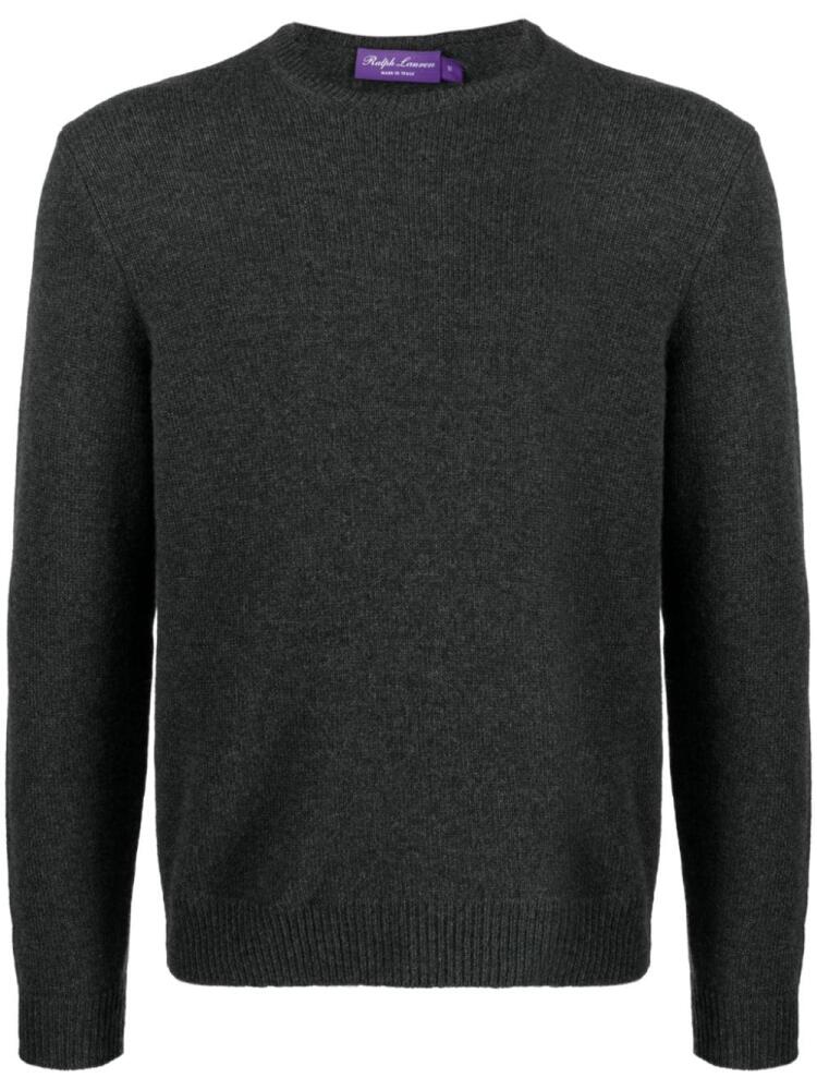 Ralph Lauren Purple Label crew-neck cashmere jumper - Grey Cover