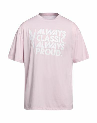 Reebok Man T-shirt Light pink Recycled polyester Cover