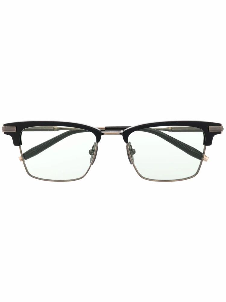 Akoni Galileo wayfarer-frame glasses - Gold Cover