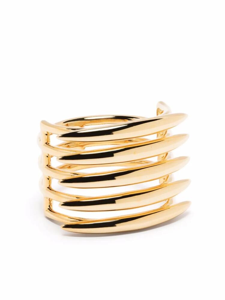 Shaun Leane Quill stacked ring - Gold Cover