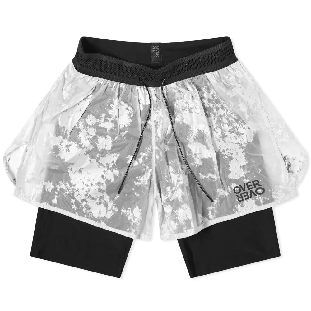 Over Over Men's 2 Layer Short in White Foil Cover