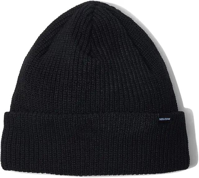 Volcom Snow Sweep Lined Beanie (Black 1) Cold Weather Hats Cover