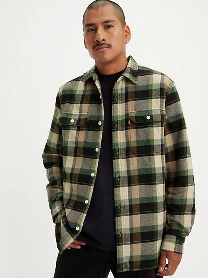 Levi's Jackson Worker Flannel Overshirt - Men's Cover