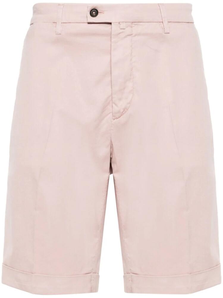 Corneliani twill chino shorts - Pink Cover