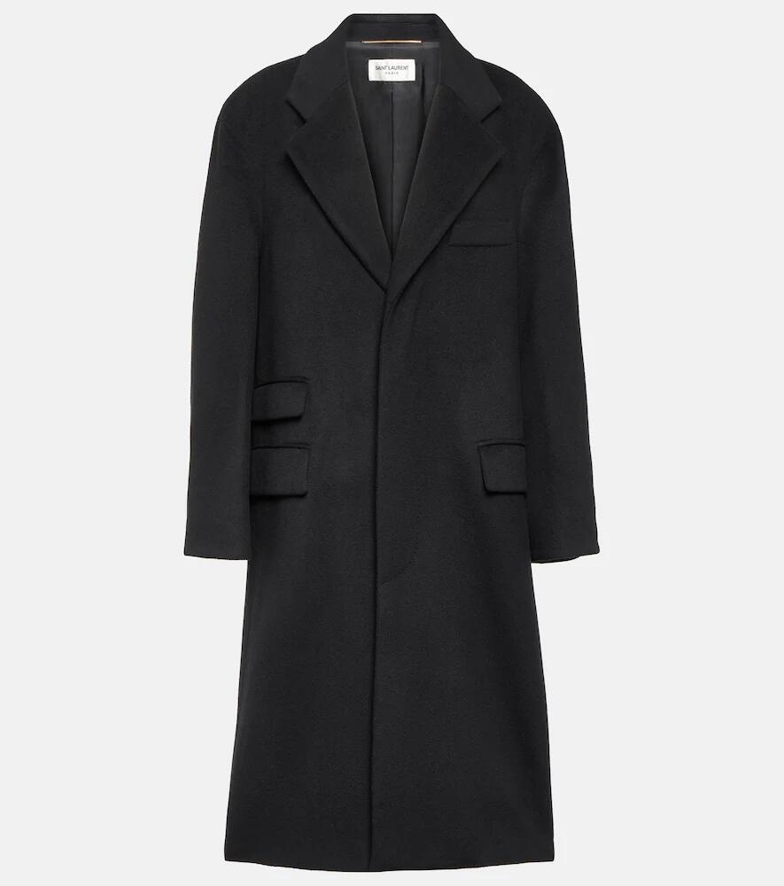 Saint Laurent Oversized wool coat Cover