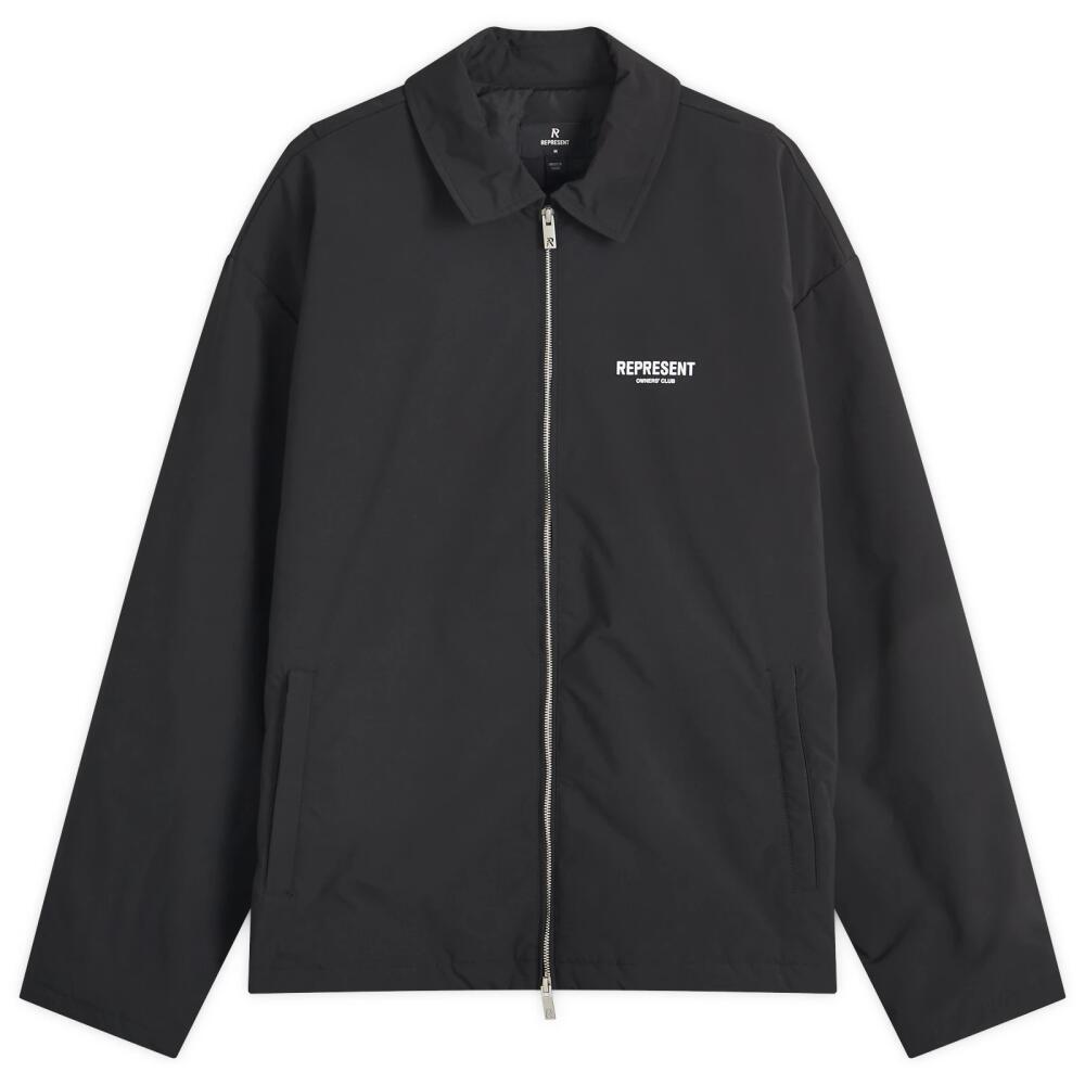 Represent Men's Owners Club Coach Jacket in Black Cover