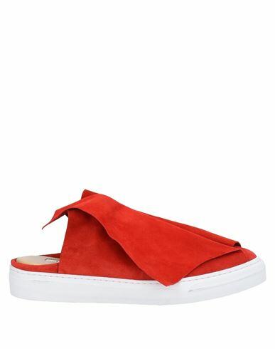 Ports 1961 Woman Mules & Clogs Red Soft Leather Cover