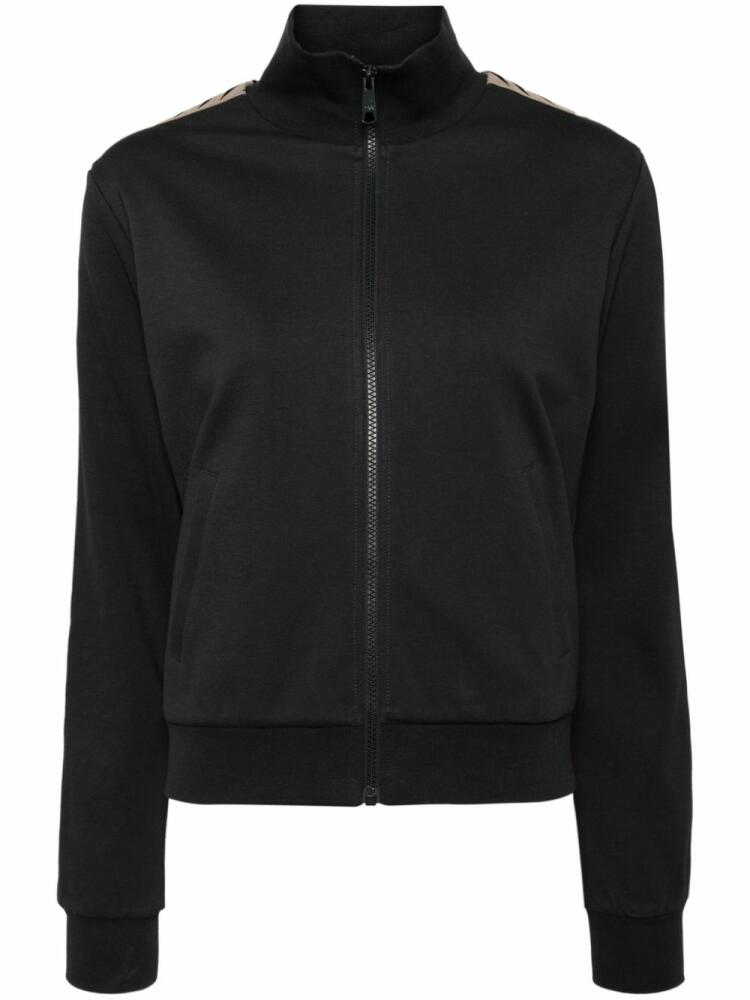 The Upside Margo organic cotton track jacket - Black Cover