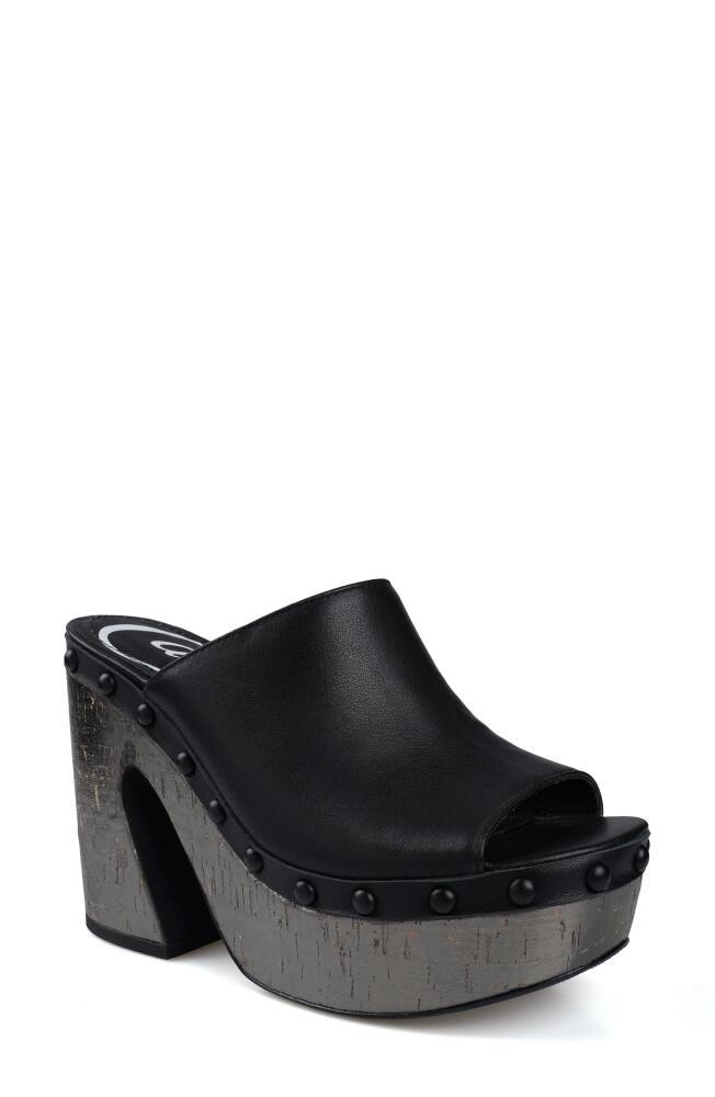 Candie's Miya Platform CLog in Black Cover