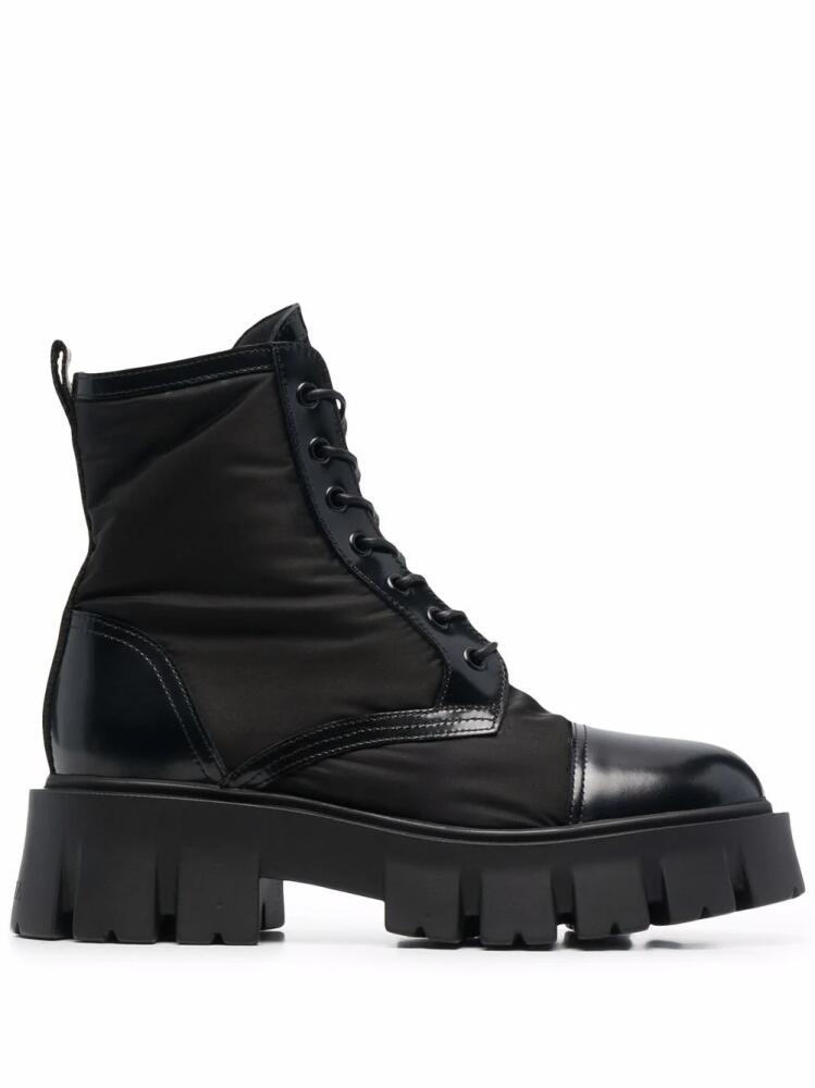 Premiata lace-up chunky-sole boots - Black Cover