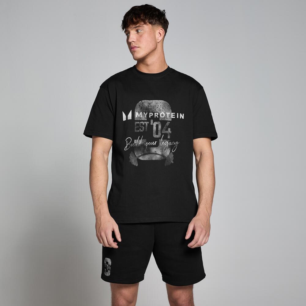 MP Origin Graphic T-Shirt - Washed Black - XXS-XS Cover