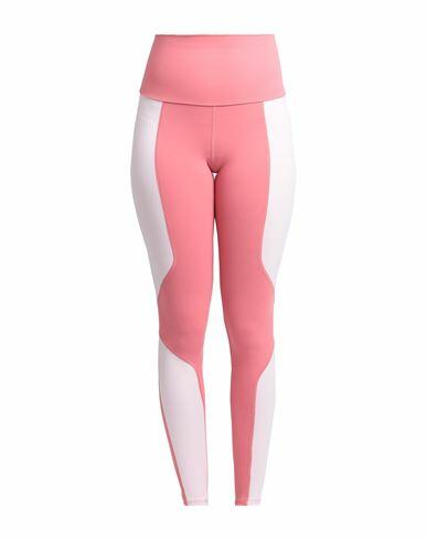 Live The Process Woman Leggings Coral Supplex, Lycra Cover