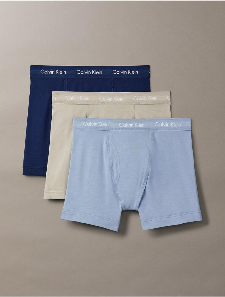 Calvin Klein Men's Cotton Stretch 3-Pack Boxer Brief - Multi Cover