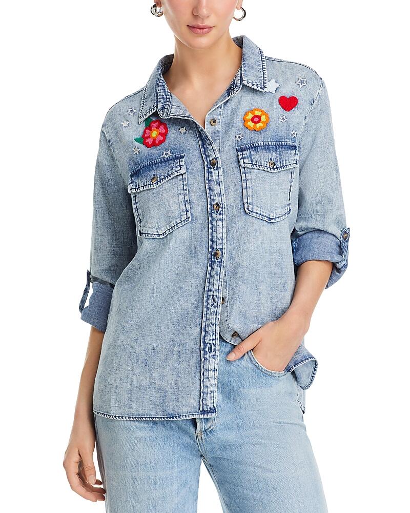 Billy T Birds of a Feather Denim Shirt Cover