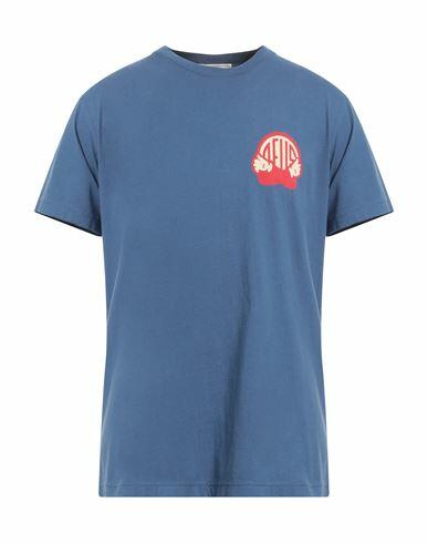 Deus Ex Machina Man T-shirt Azure Recycled cotton Cover