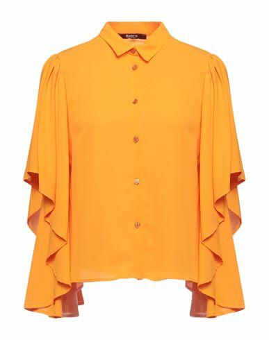 Siste's Woman Shirt Orange Polyester Cover