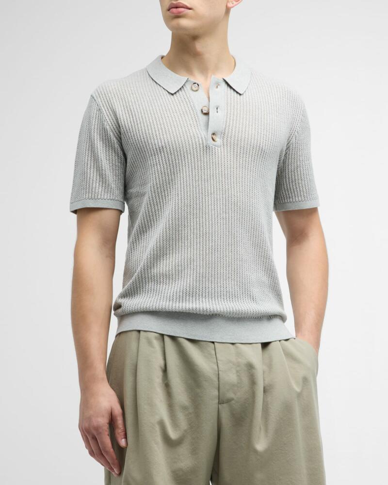 Rails Men's Nathan Knit Polo Shirt Cover