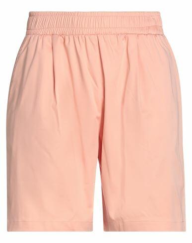 Family First Milano Man Shorts & Bermuda Shorts Pink Cotton, Elastane Cover