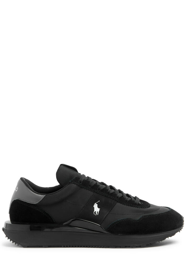 Polo Ralph Lauren Train 89 Panelled Nylon Sneakers - Black Cover