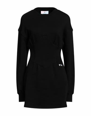 Chiara Ferragni Woman Mini dress Black Cotton, Elastane Cover